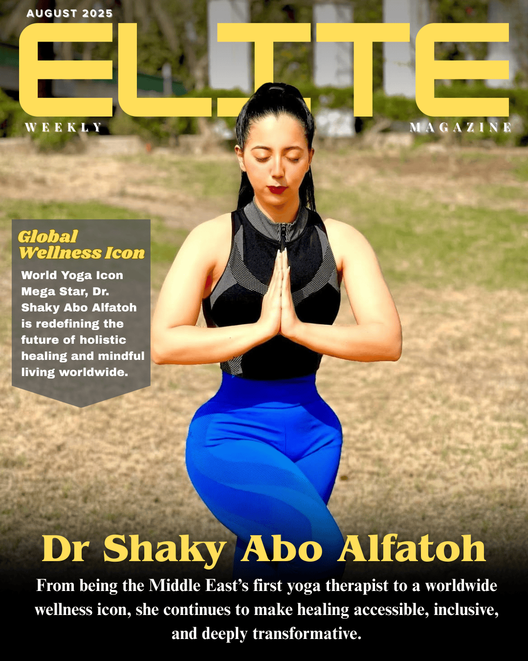 Dr. Shaky Abo Alfatoh: The Woman Turning Wellness Into a Global Movement