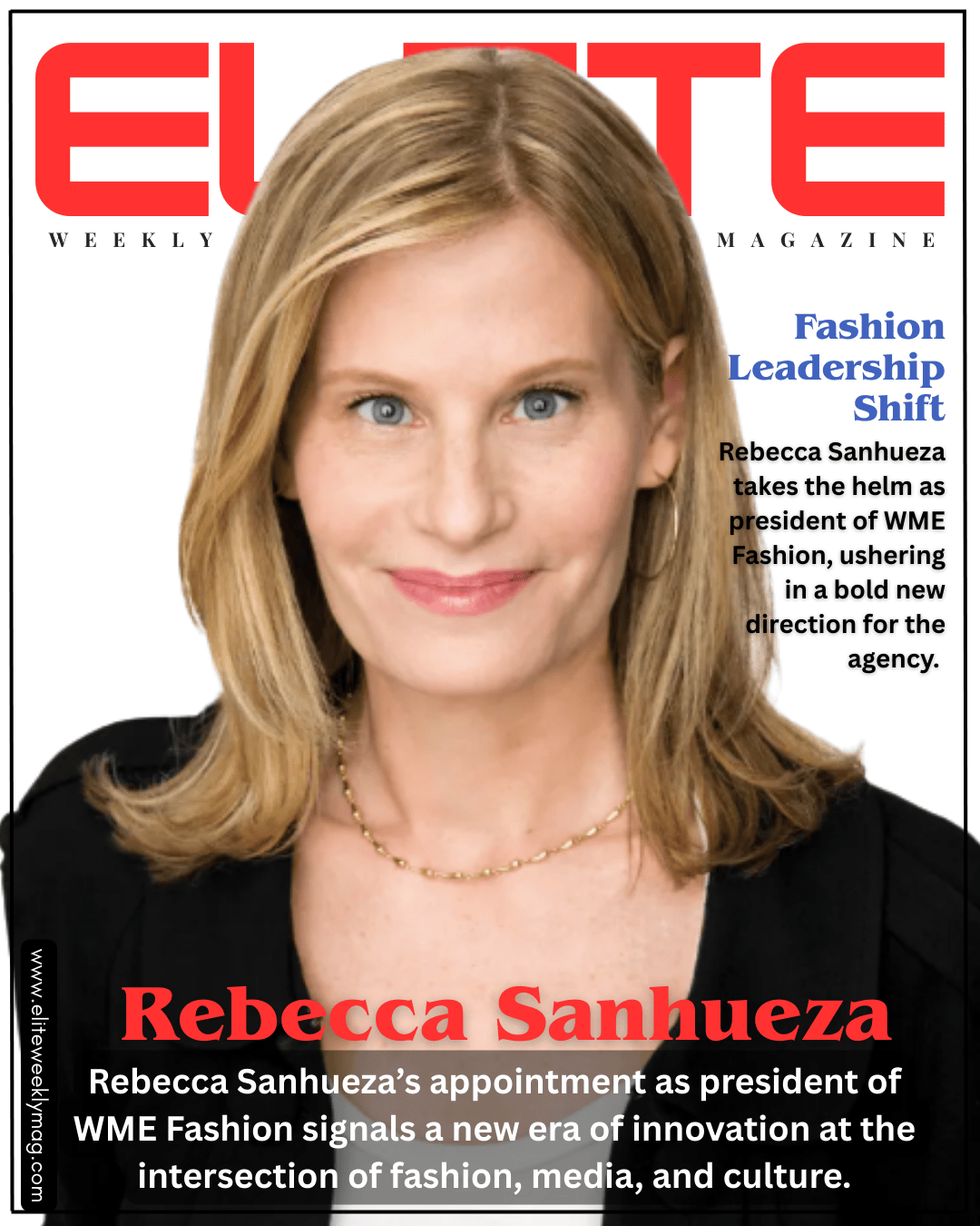 Rebecca Sanhueza Steps Into Role as President of WME Fashion