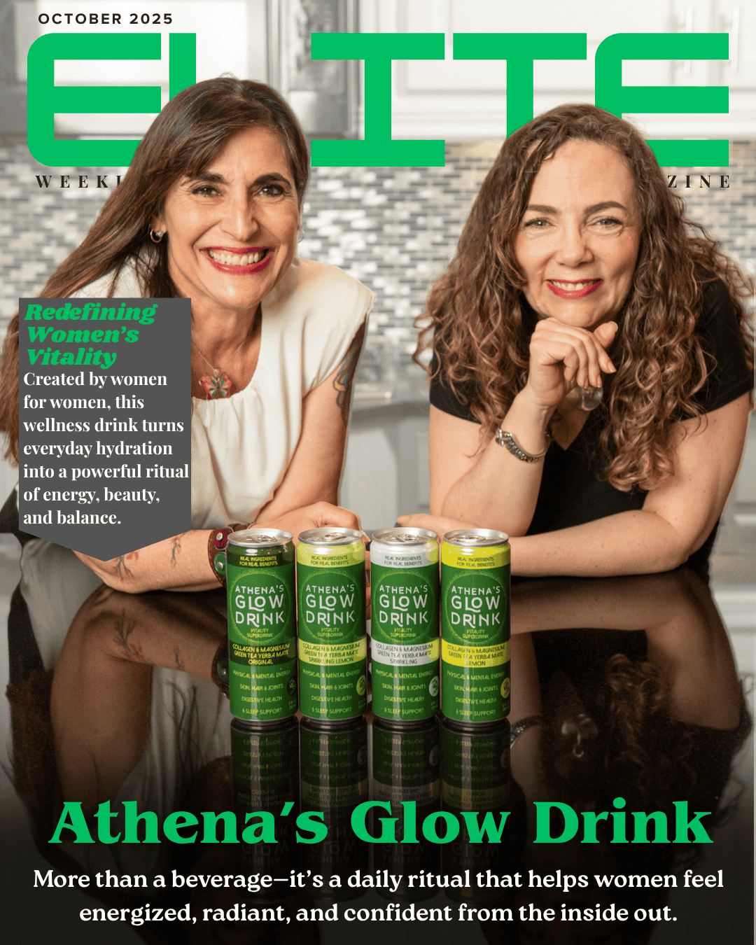 Athena’s Glow Drink: The Women-Led Wellness Beverage Redefining Women’s Vitality