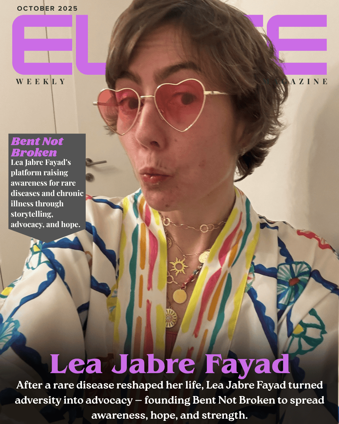 Bent, Not Broken: How Lea Jabre Fayad Turned a Rare Disease Into a Movement for Awareness and Hope