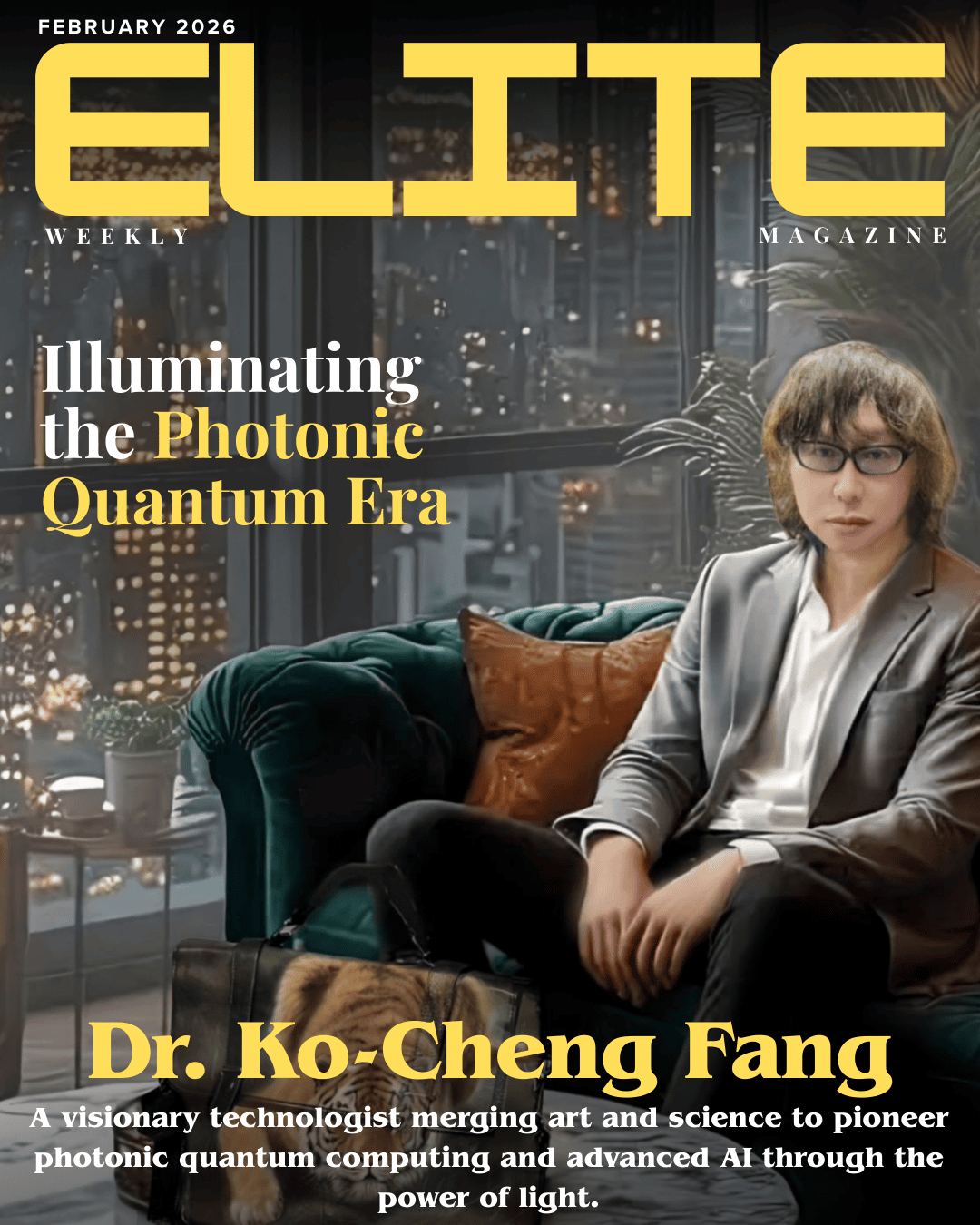 Dr. Ko-Cheng Fang: Illuminating the Future Through Light, Art, and Quantum Vision