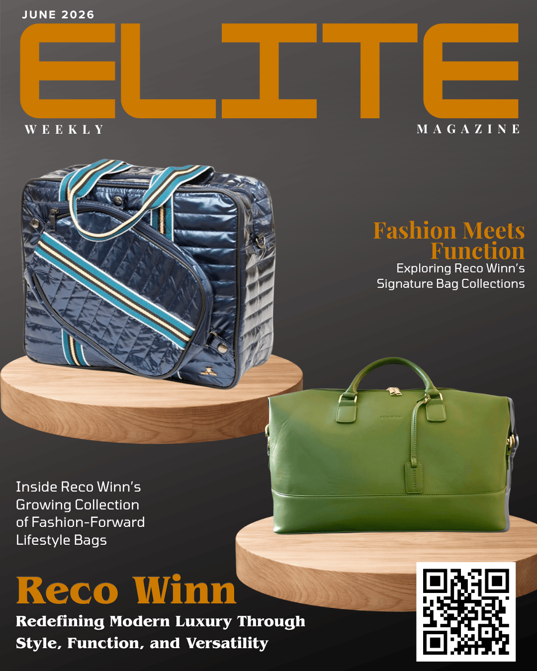 Inside Reco Winn’s Growing Collection of Fashion-Forward Lifestyle Bags
