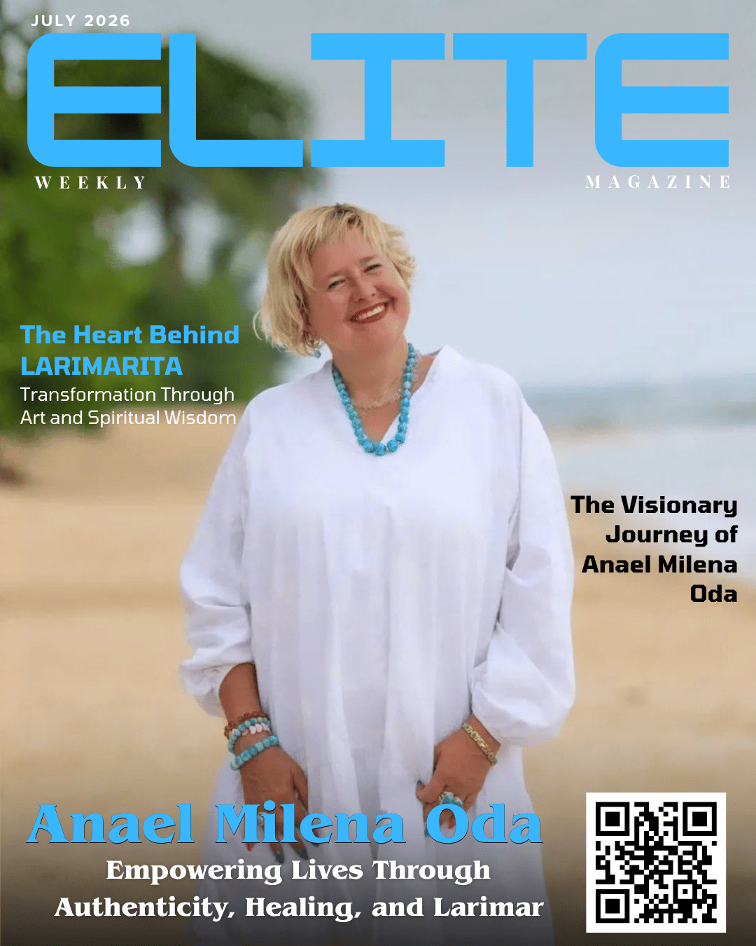 From Literature to LARIMARITA: Anael Milena Oda’s Remarkable Journey of Self-Discovery and Healing